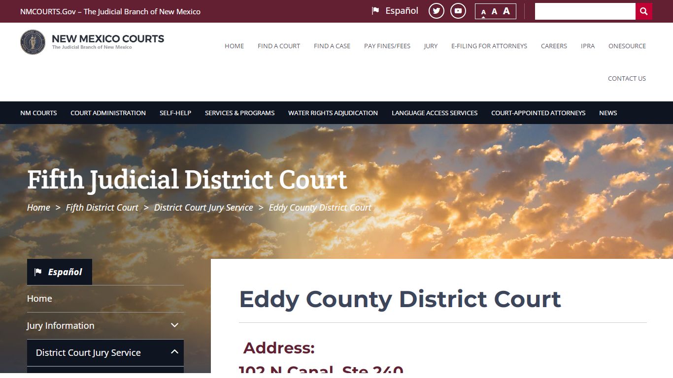 Eddy County District Court | Fifth District Court - nmcourts.gov